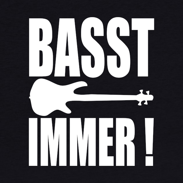 BASST IMMER funny bassist gift by star trek fanart and more